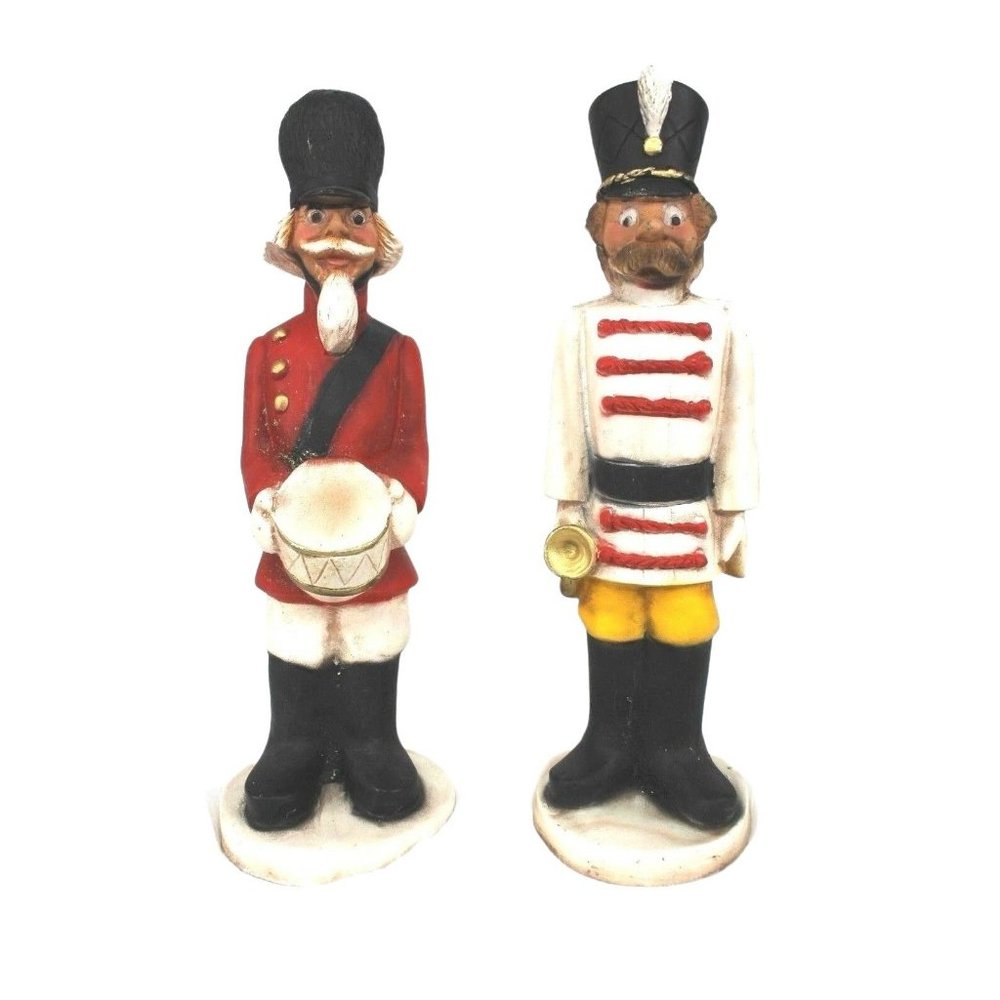 Drummer Boy Soldier Figurine Lot Universal Statuary 1990 Band Bugle Corps